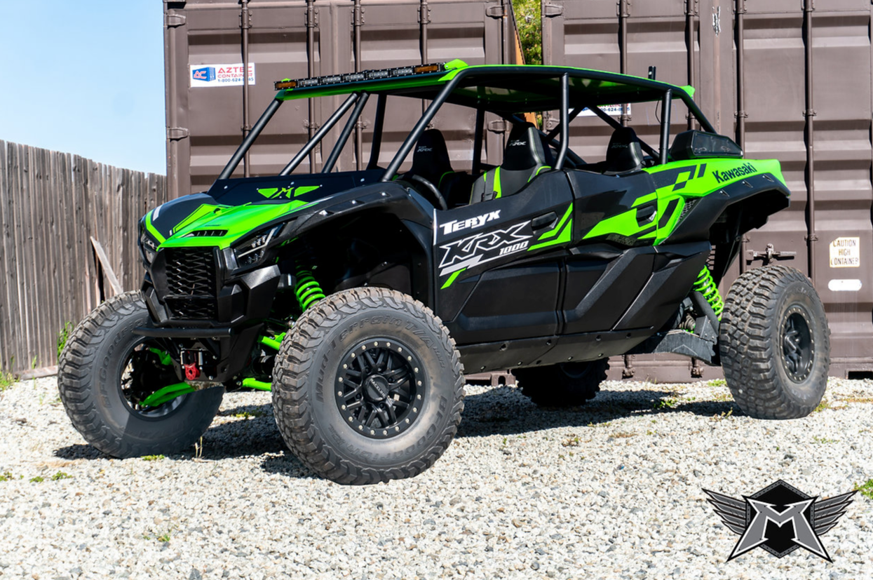 ケンコス4 Kawasaki KRX 4-Seat Roll Cage and Roof – Madigan Motorsports