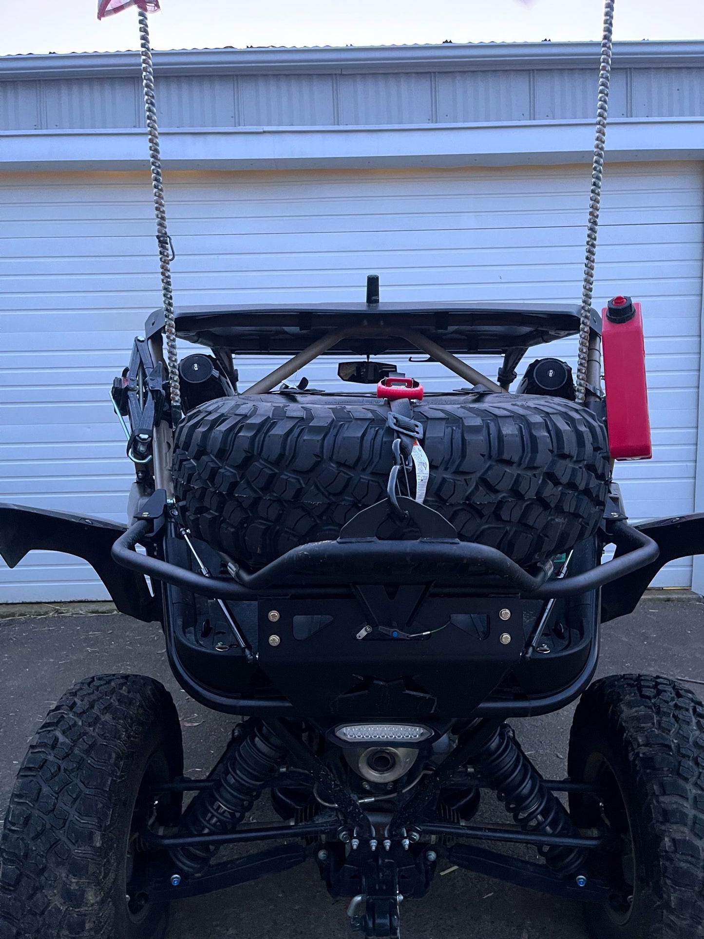 Yamaha YXZ Spare Tire Rack