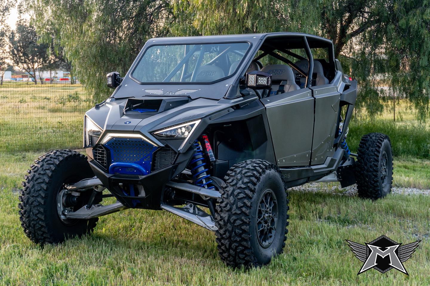 Polaris Pro R 4-Seat Stock Point Roll Cage