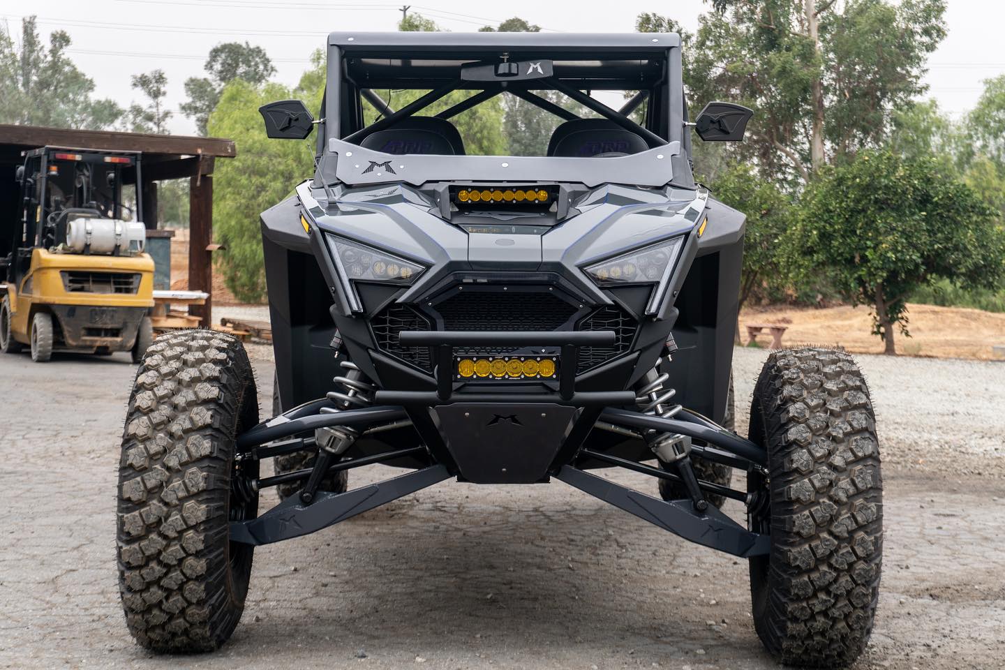 Polaris Pro R 4-Seat Stock Point Roll Cage