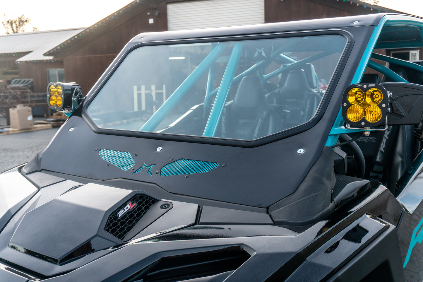 2025 Pro R 4- Seat Roll Cage & Roof