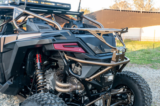 Polaris Pro R Spare Tire Rack/Rear Bumper Kit