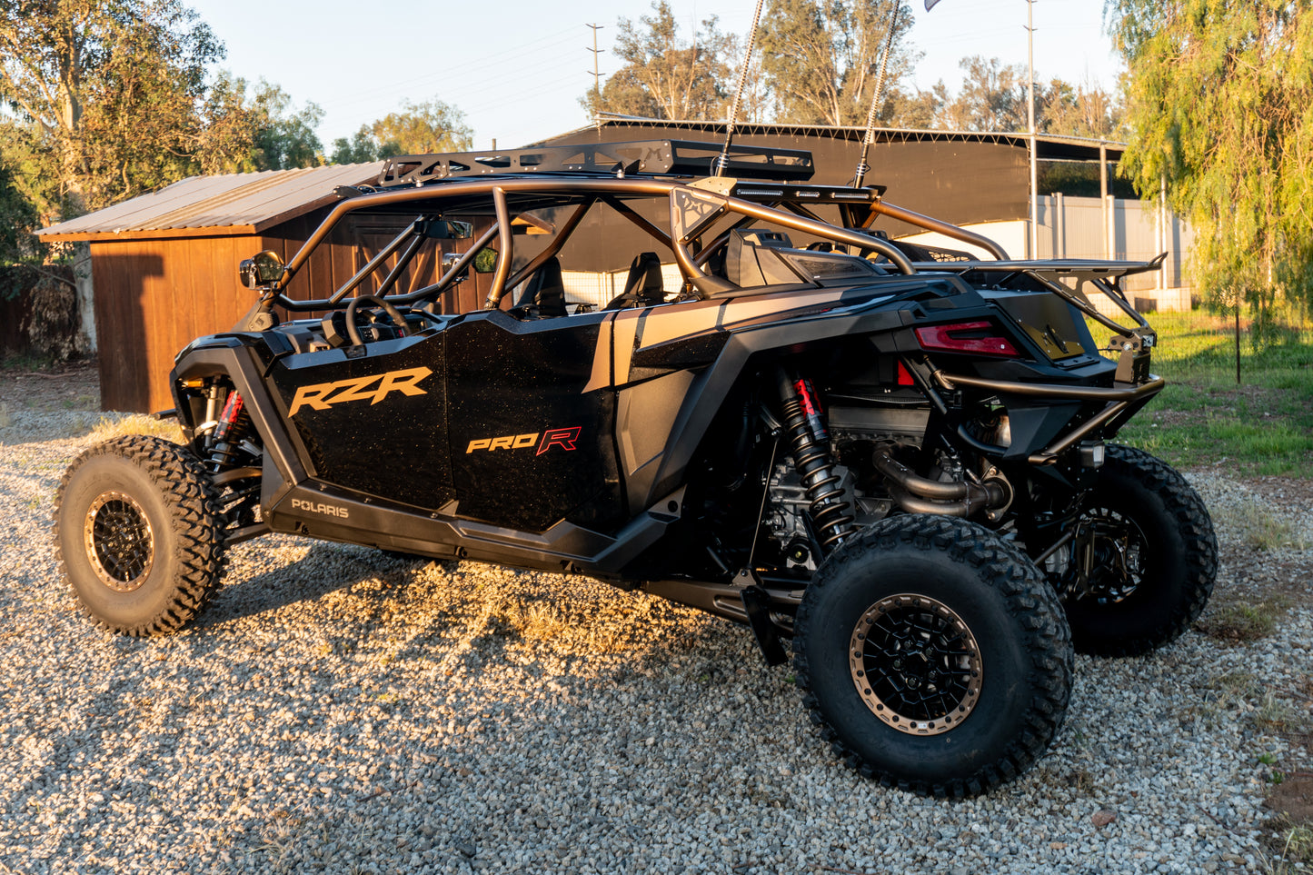 2025 Pro R 4- Seat Roll Cage & Roof