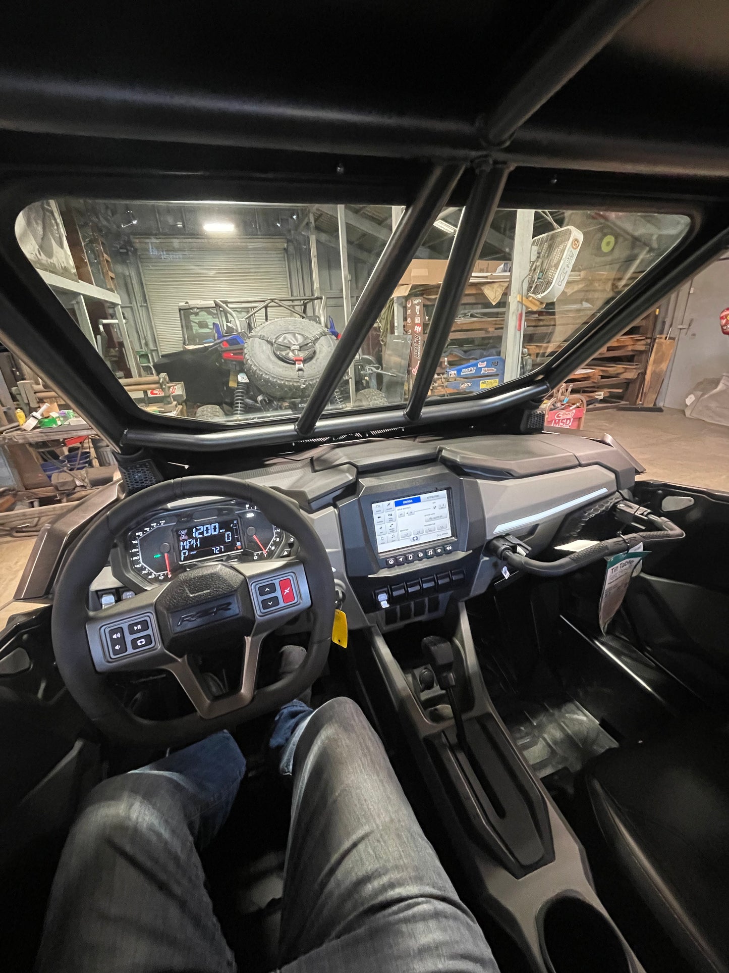 2025 Pro R 4- Seat Roll Cage & Roof