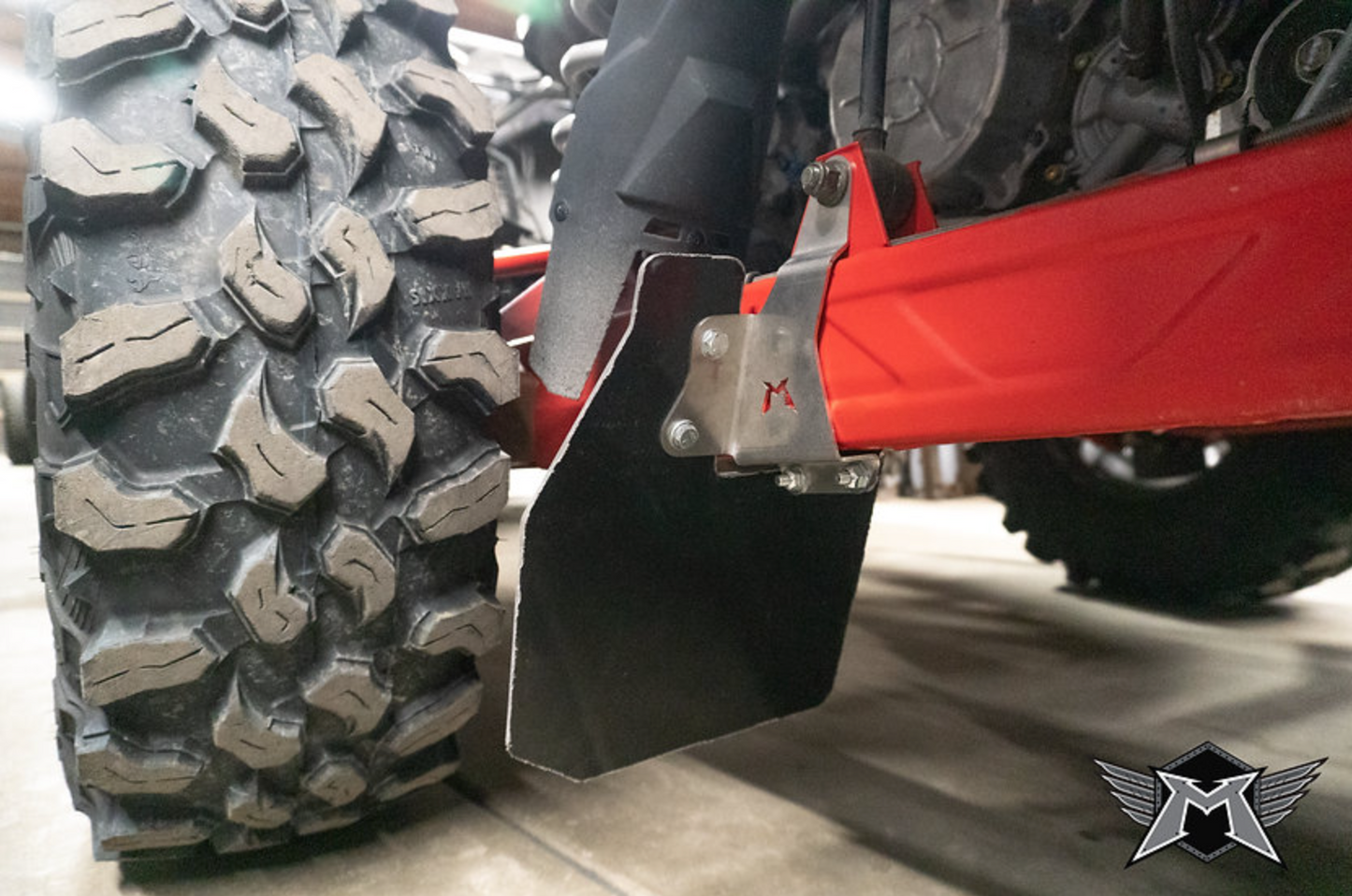 Polaris XP Pro Rear Mud Flap Kit