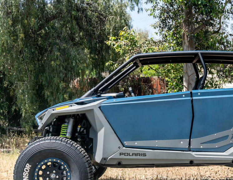 Polaris Pro Turbo R 4-Seat Stock Point Roll Cage and Roof