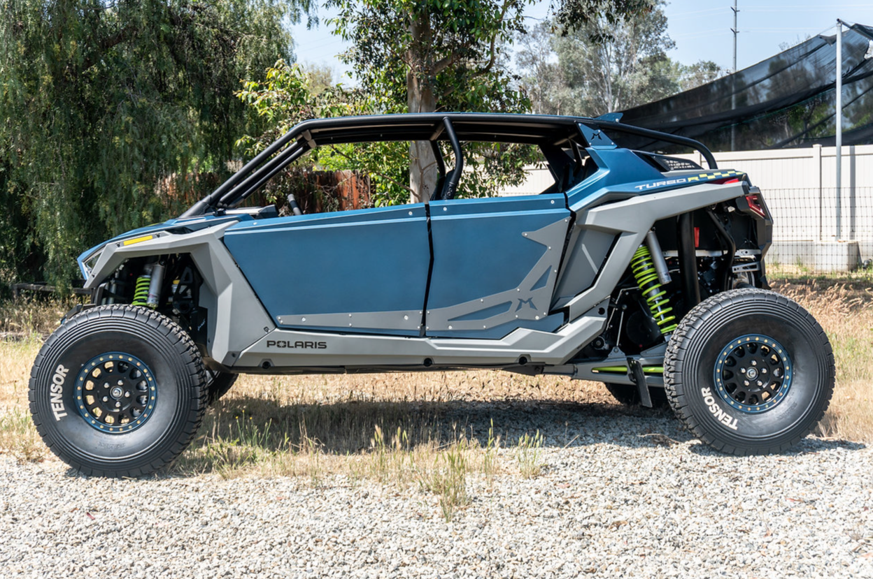Polaris Pro Turbo R 4-Seat Stock Point Roll Cage and Roof