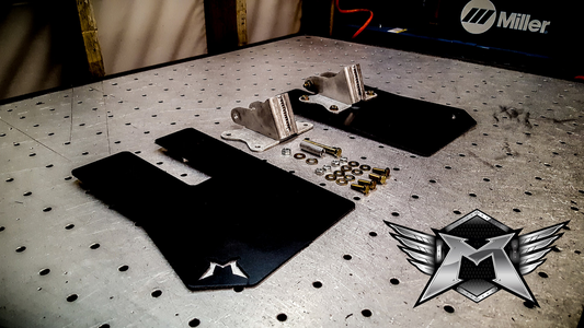 Polaris RZR XP1000 Rear Mud Flap Kit